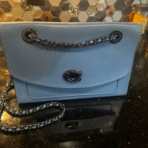 Light Blue Coach Crossbody